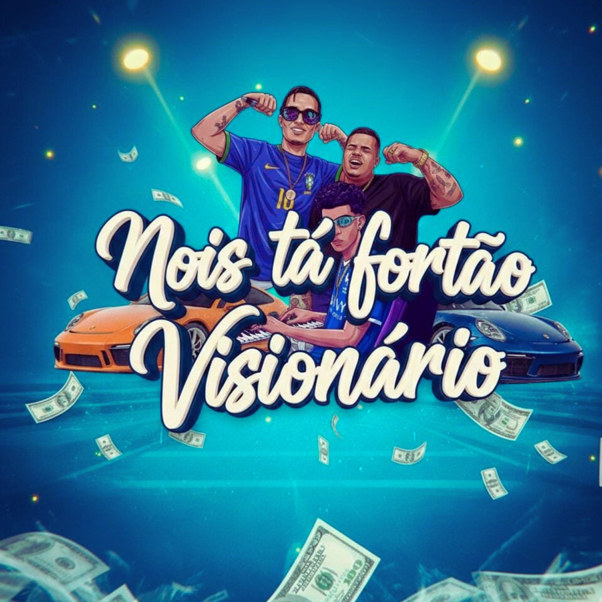 Nois tá Fortão Visionário (Remastered 2026) [feat. MC Nick NC] - Single by Mc Claudinho Zn album cover