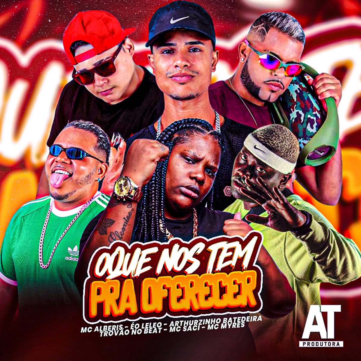 O Que nos Tem pra Oferecer (feat. Trovão no Beat, MC Saci & Mc Myres) - Single by Mc Alberis, Éo Leleo & Arthurzinho Batedeira album cover