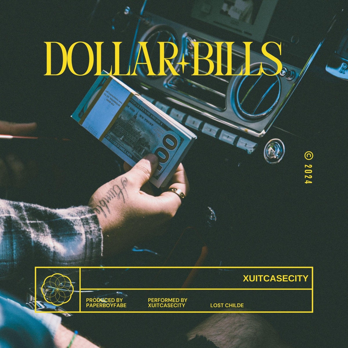 Dollar Bills - Single by Xuitcasecity, Paperboy Fabe & Lost Childe album cover