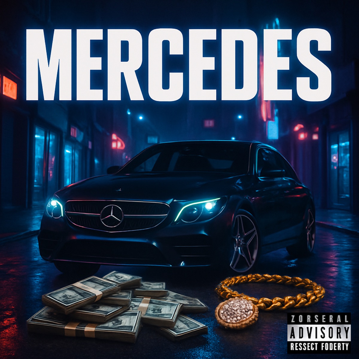 Mercedes - Single by Bleinny, James TH & Black Prince album cover
