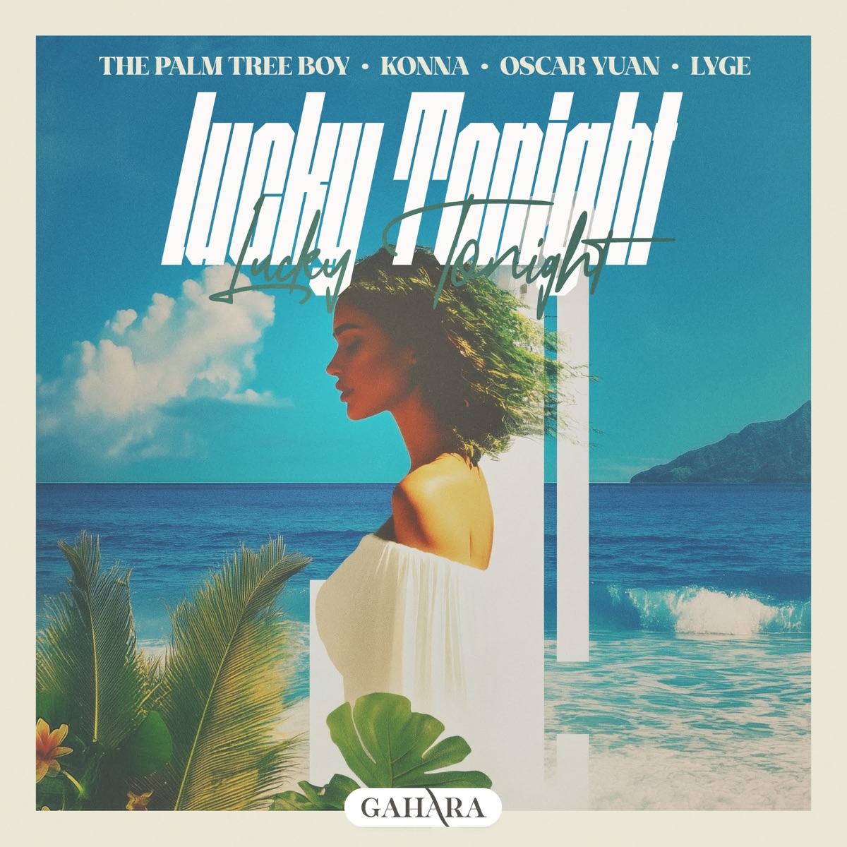 Lucky Tonight - Single by The Palm Tree Boy, KONNA, Oscar Yuan & Lyge album cover