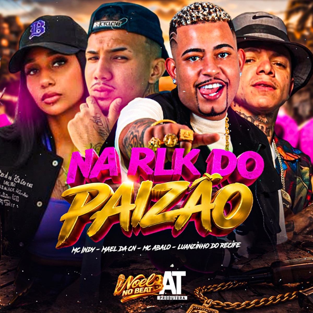Na Rlk do Paizão - Single by Mael da CN, MC Abalo, Luanzinho do Recife & MC INDY album cover