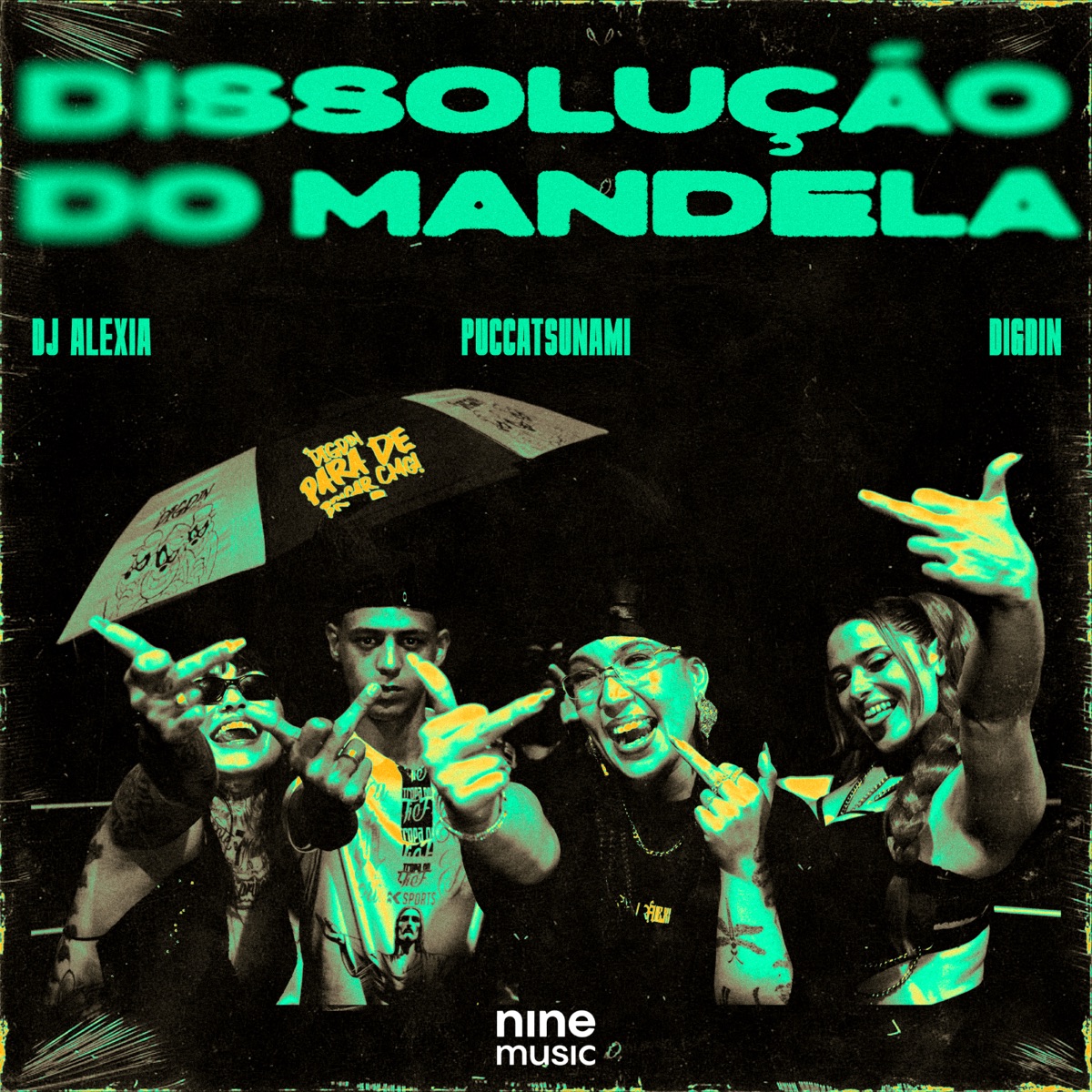 DISSOLUÇÃO DO MANDELA (feat. Puccatsunami) - Single by DJ ALEXIA & Digdin album cover