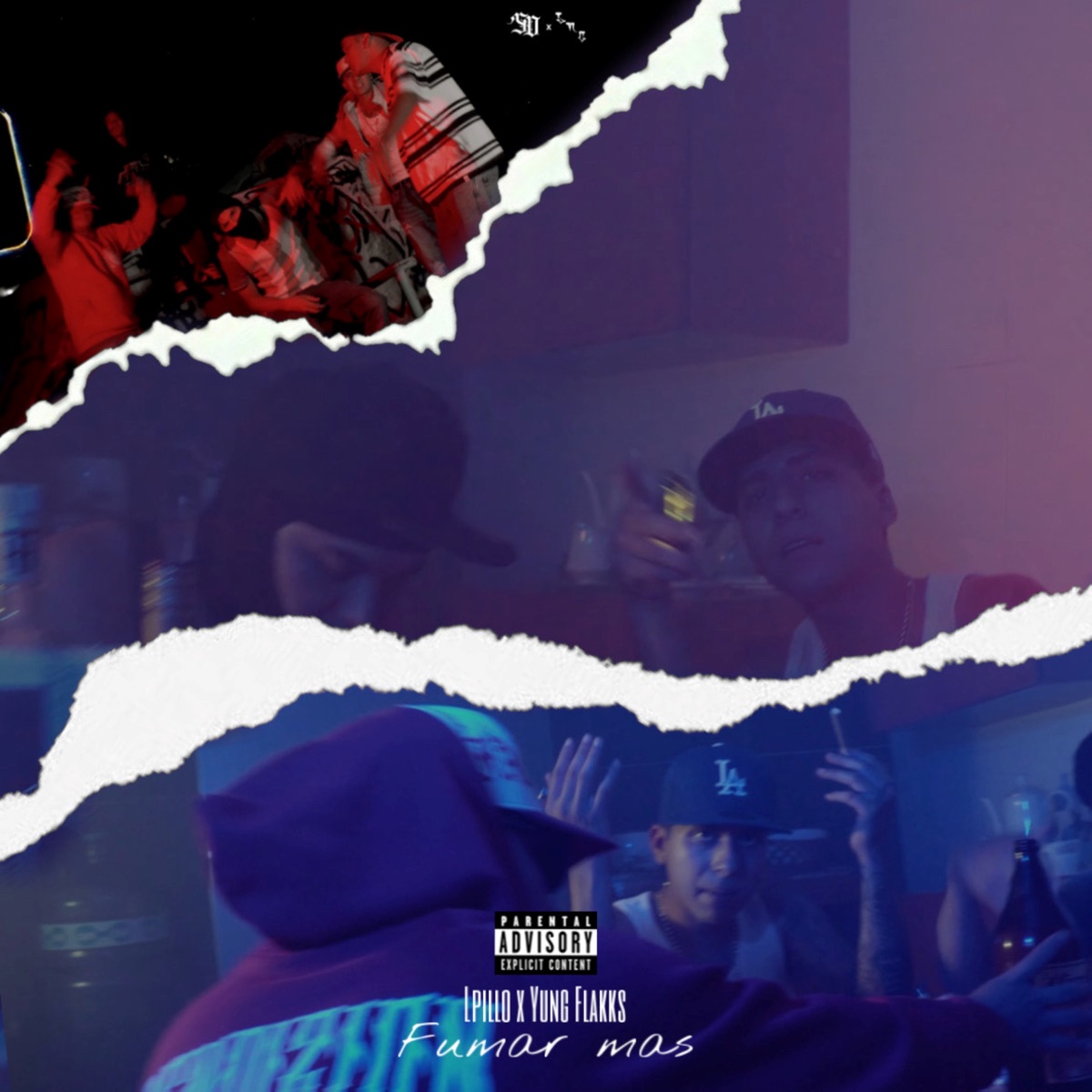 Fumar Mas - Single by Lpillo & Yung Flakks album cover