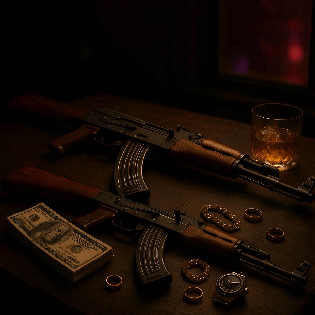 AK47 - Single by leizyboii & MenorDestaque album cover