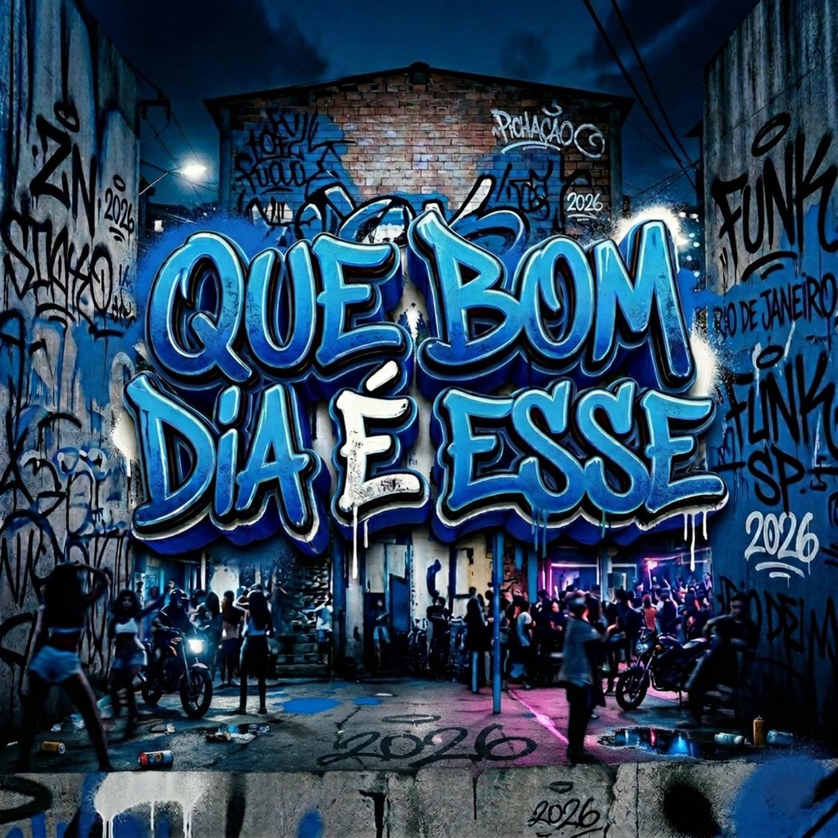 QUE BOM DIA E ESSE - Single by DJ JUNIOR BALLA & MC BRUNYN album cover