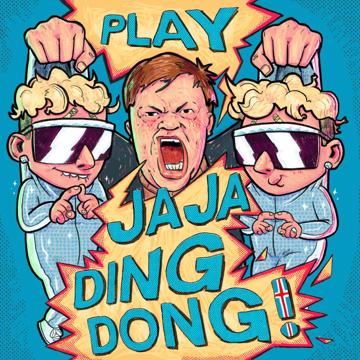 JAJA DING DONG (REMIX) - Single by VÆB & Ingi Bauer album cover