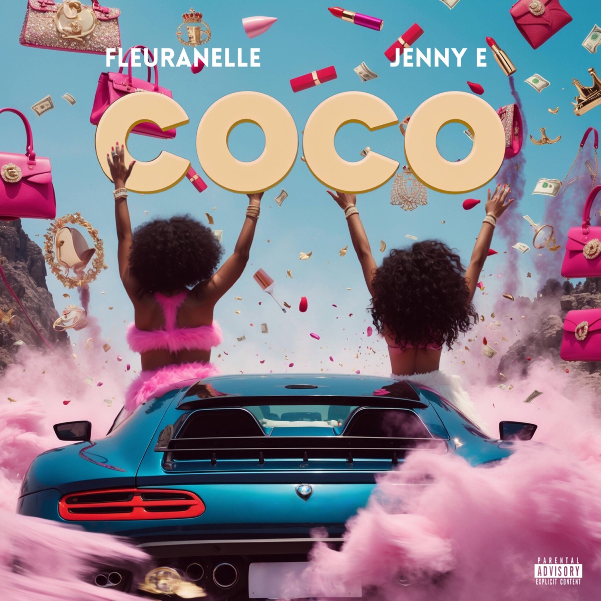 COCO - Single by FleurAnelle, Jenny E, Iswearimtryingfam & El Yeidi album cover