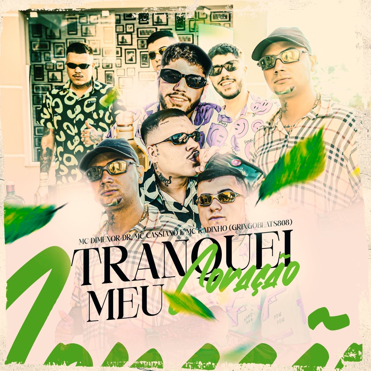 Tranquei Meu Coração (feat. GringoBeats808) - Single by MC Cassiano, MC Kadinho & Mc Dimenor Dr album cover