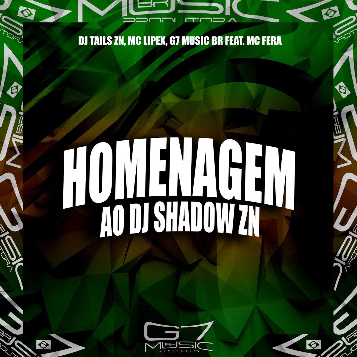 Homenagem ao Dj Shadow Zn (feat. Mc Fera) - Single by DJ TAILS ZN & MC Lipex album cover