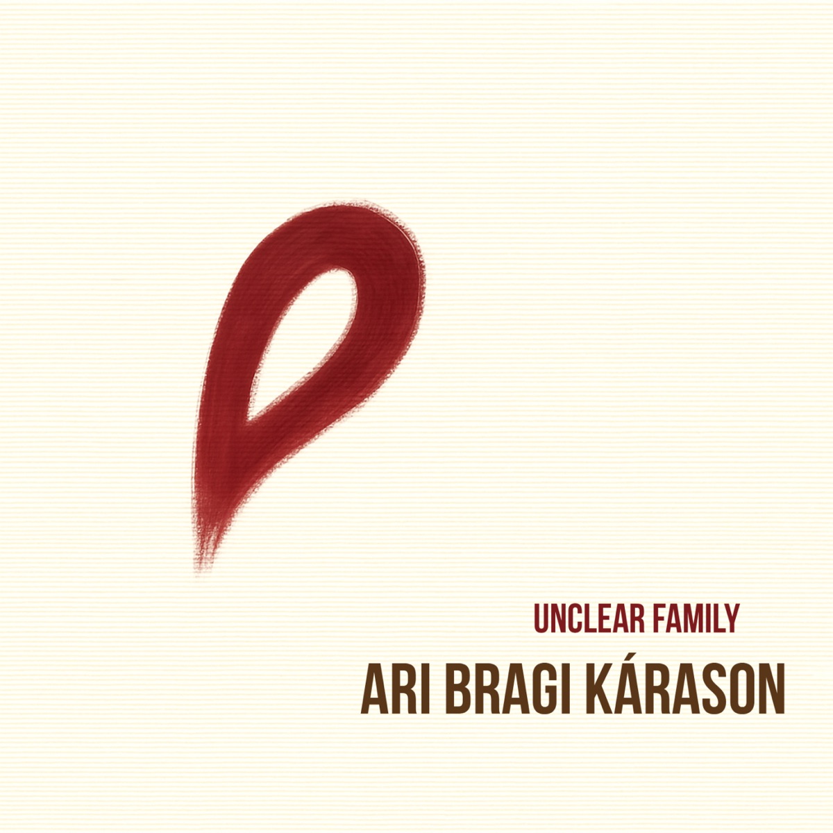 Unclear Family (feat. Rasmus Sørensen & Matthias Petri) by Ari Bragi Kárason, Karl-Martin Almqvist & Anders Mogensen album cover