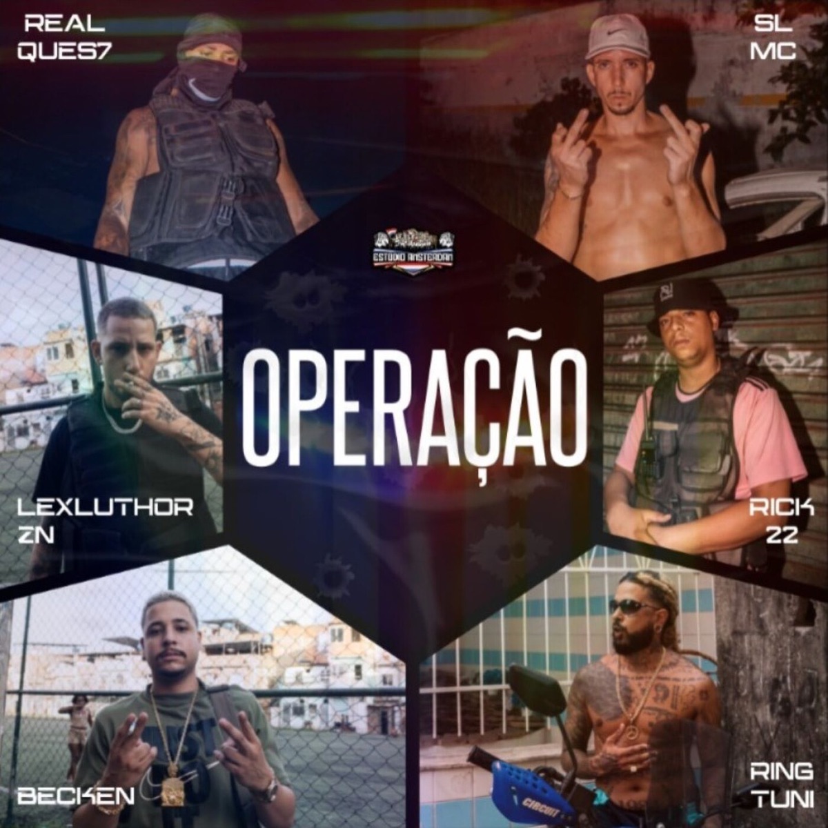 Operação (feat. Rick22, Becken & Lex Luthor ZN) - Single by SL MC, RealQues7 & RINGTUNI album cover