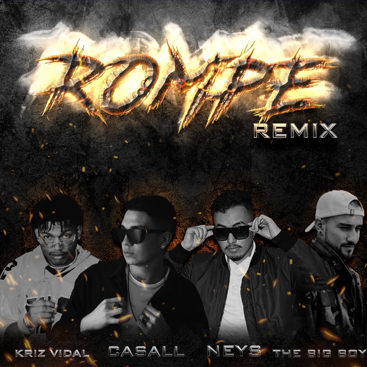 Rompe 2.0 - Single by Neys La Formula, Casall, Kriz Vidal & The Big Boy album cover