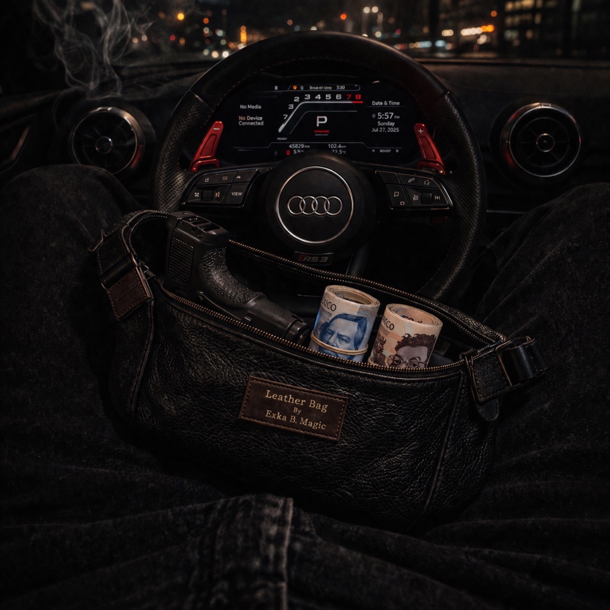LEATHER BAG - Single by EXKA & B Magic album cover