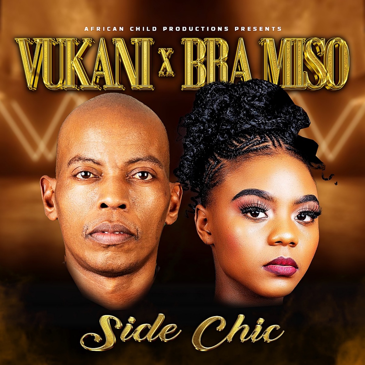 Side chic - Single by Vukani & Bra miso album cover