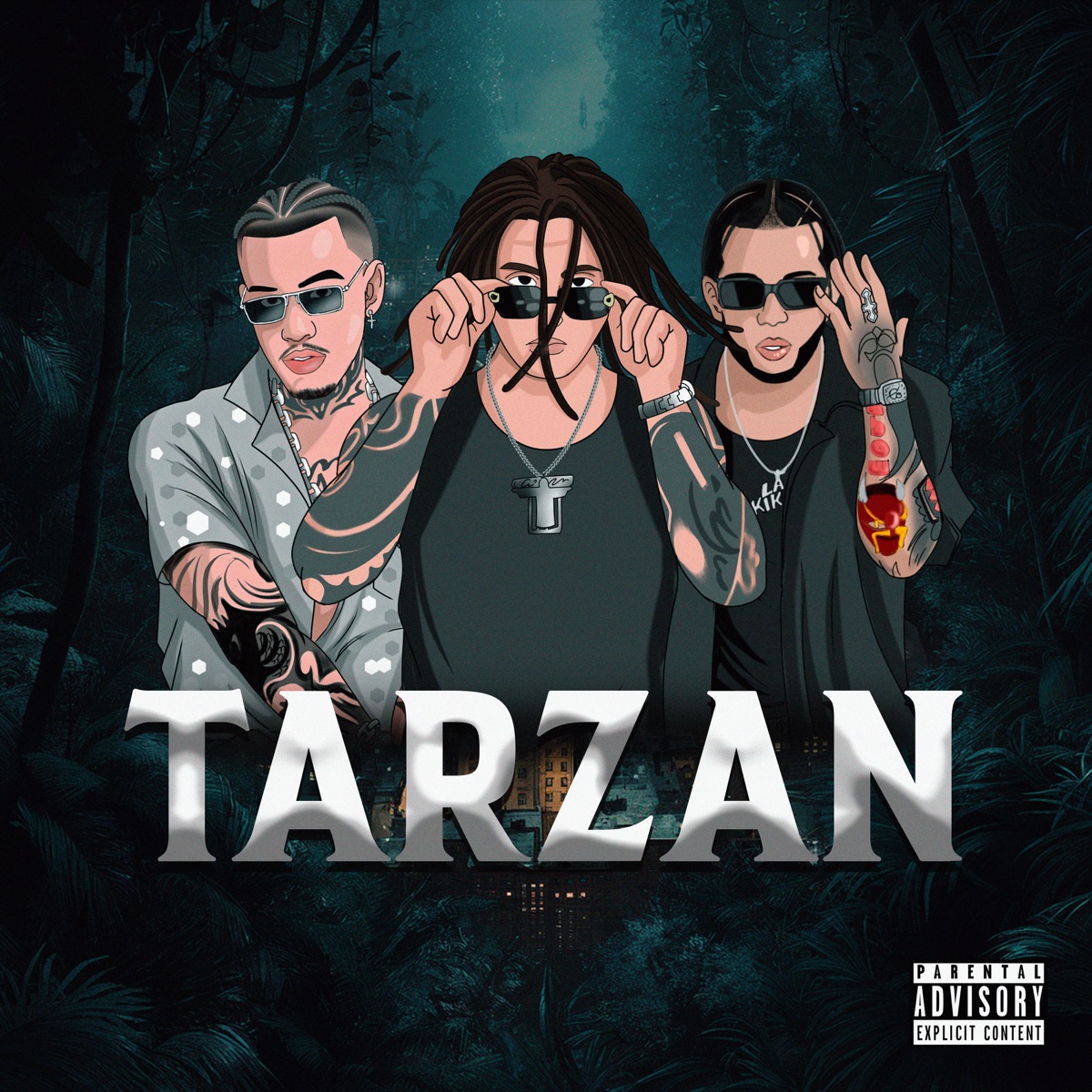 Tarzan - Single by Pablo Chill-E, Milly & La Kikada album cover