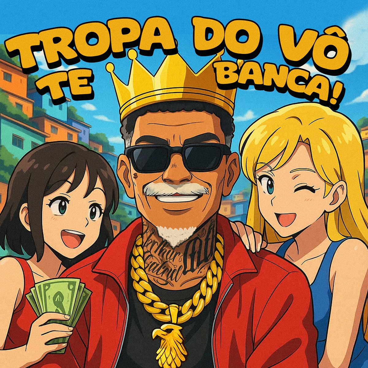 TROPA DO VÔ TE BANCA - Single by Bielzin, Mc Rodson & DJ Lz do Cpx album cover