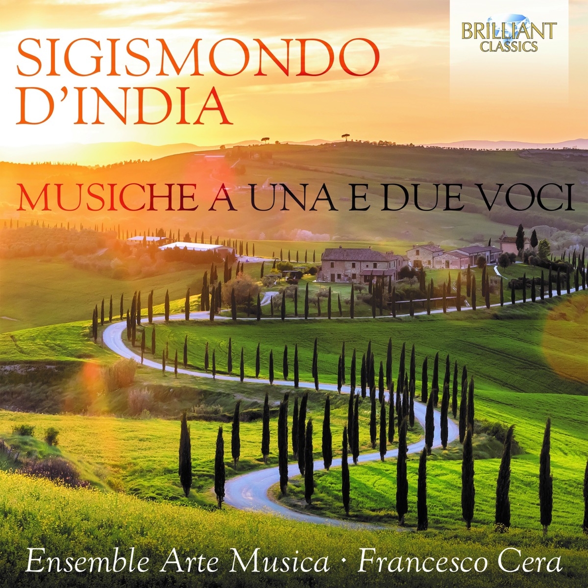 D'india: Musiche a una e due voci by Ensemble Arte Musica & Francesco Cera album cover
