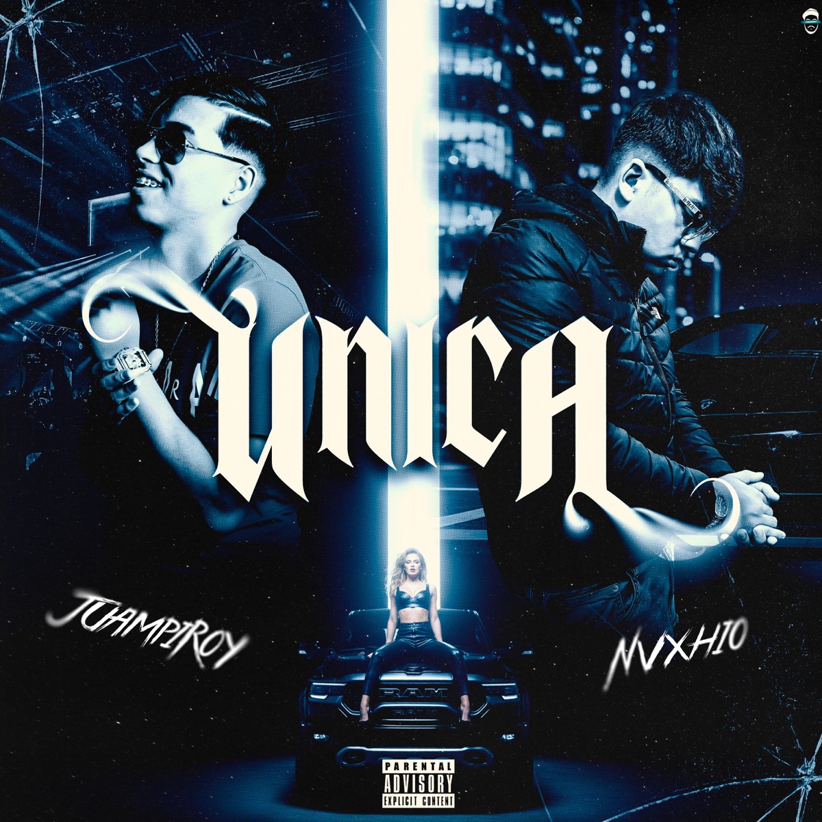 ÚNICA - Single by Nvxhio & JuampiRoy album cover