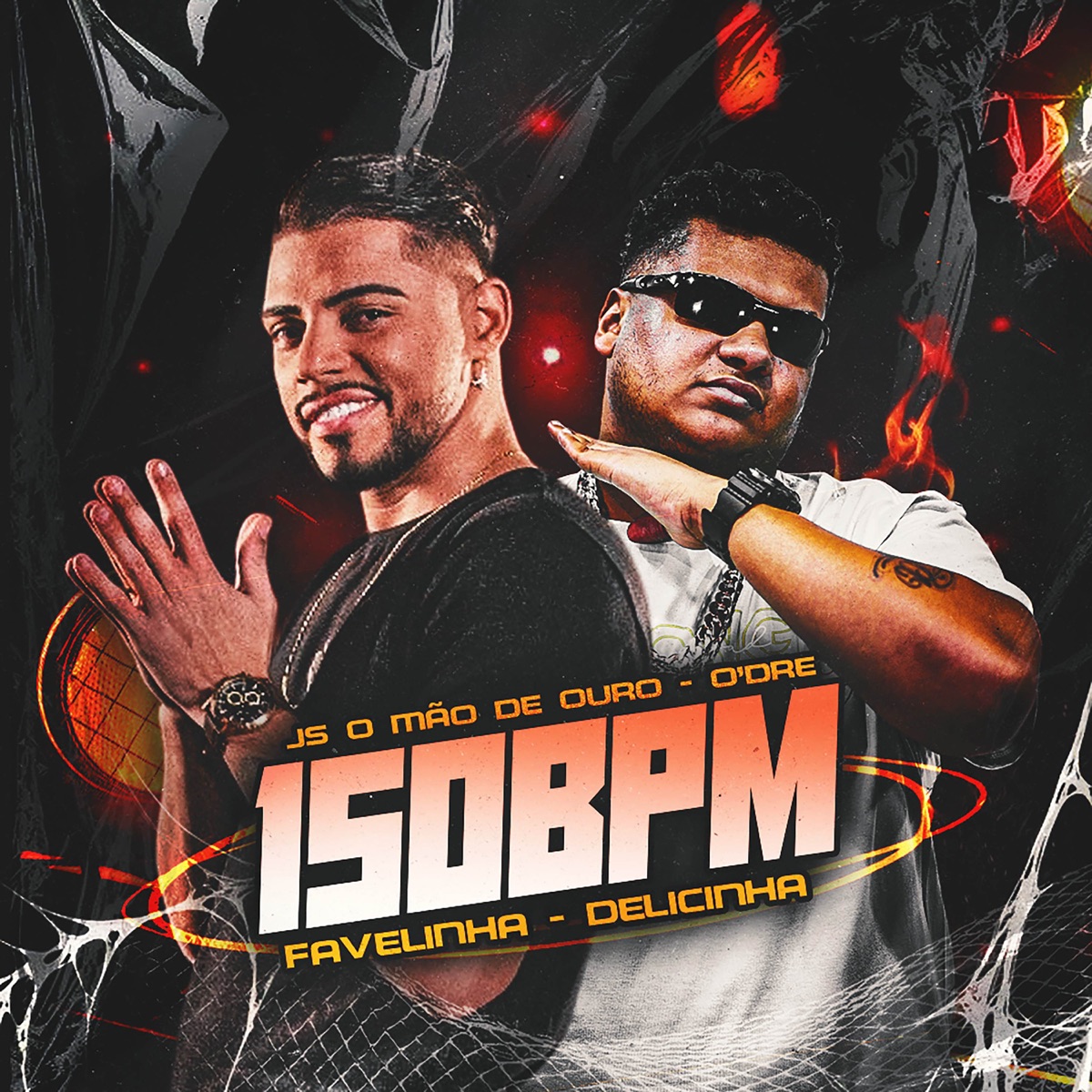 150 BPM . FAVELINHA/DELICINHA - Single by JS o Mão de Ouro & O'dre album cover