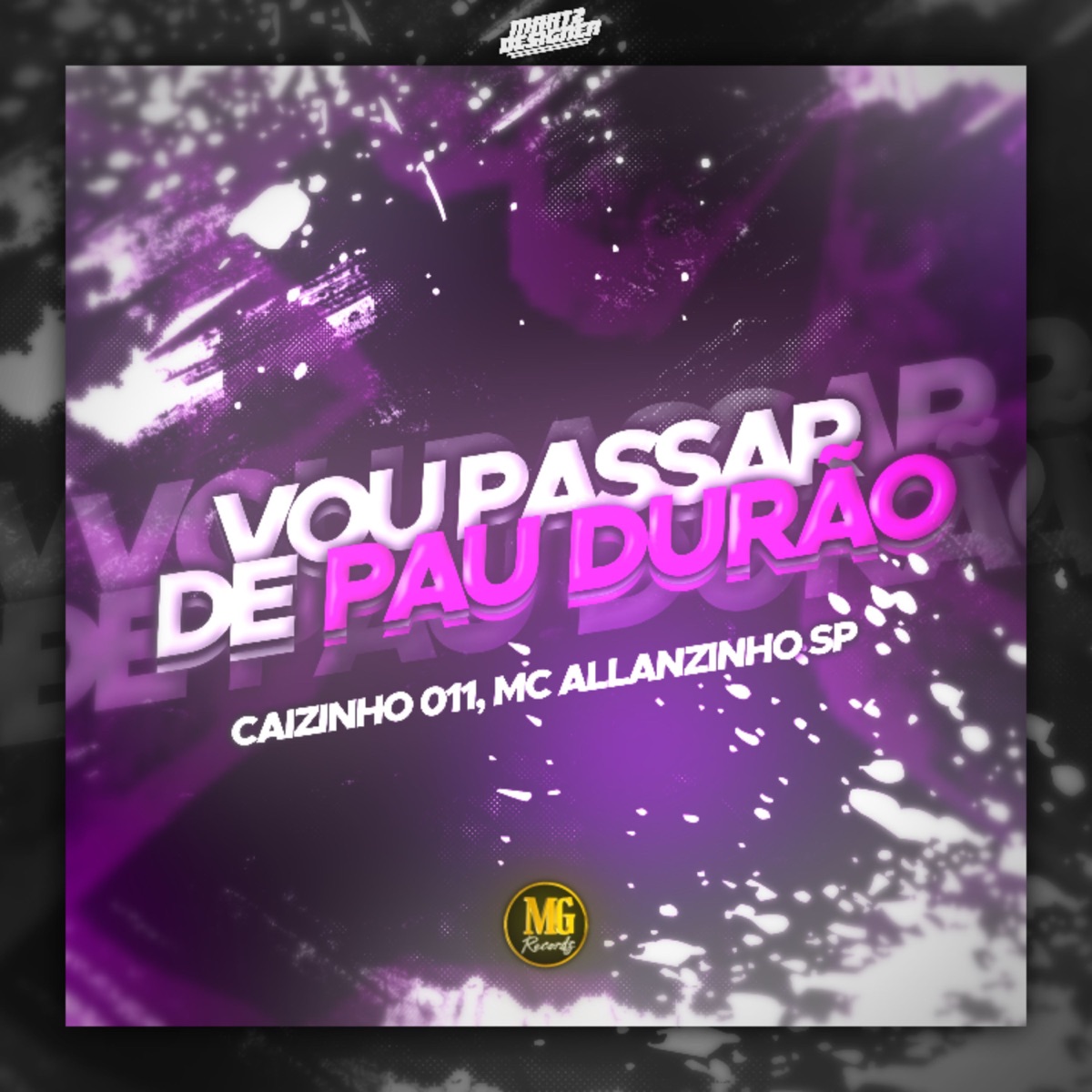 Vou Passar de Pau Durão - Single by MC ALLANZINHO SP & caizinho 011 album cover