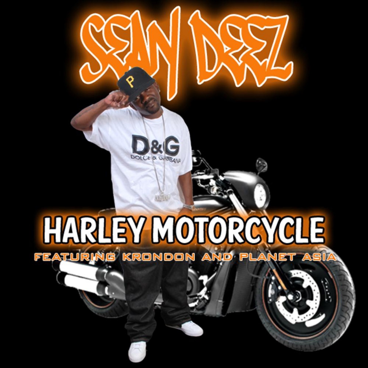 Harley Motorcycle (feat. Planet Asia & Krondon) - Single by Sean Deez album cover