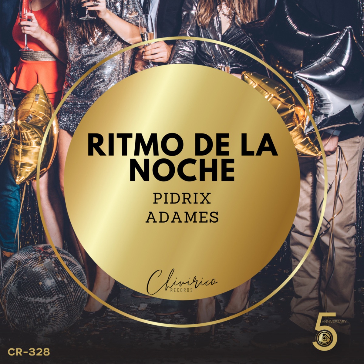 Ritmo de la Noche - Single by Pidrix & Adames album cover