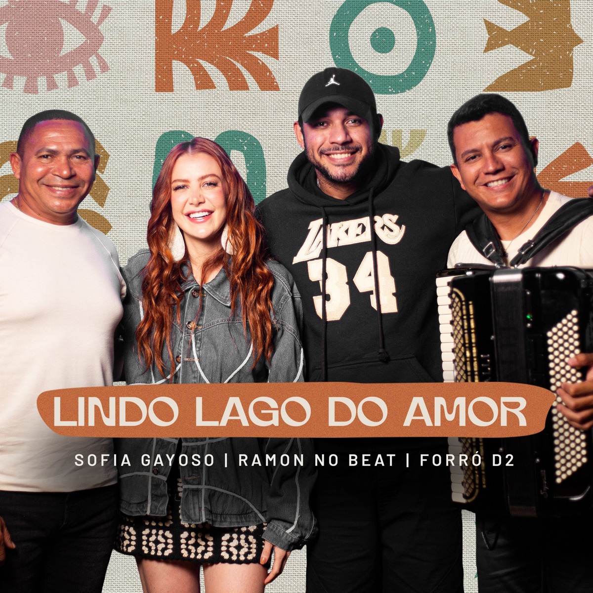 ⁠Lindo Lago do Amor - Single by Sofia Gayoso, Forró D2 & Ramon no Beat album cover