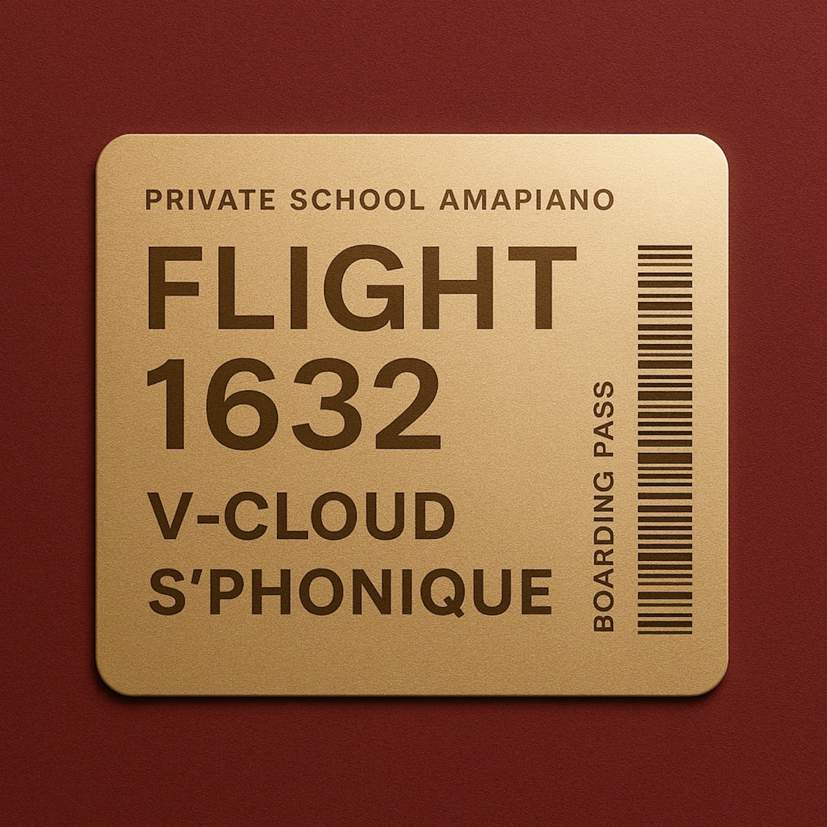 Flight 1632 - Single by S`PHONIQUE & V-Cloud album cover