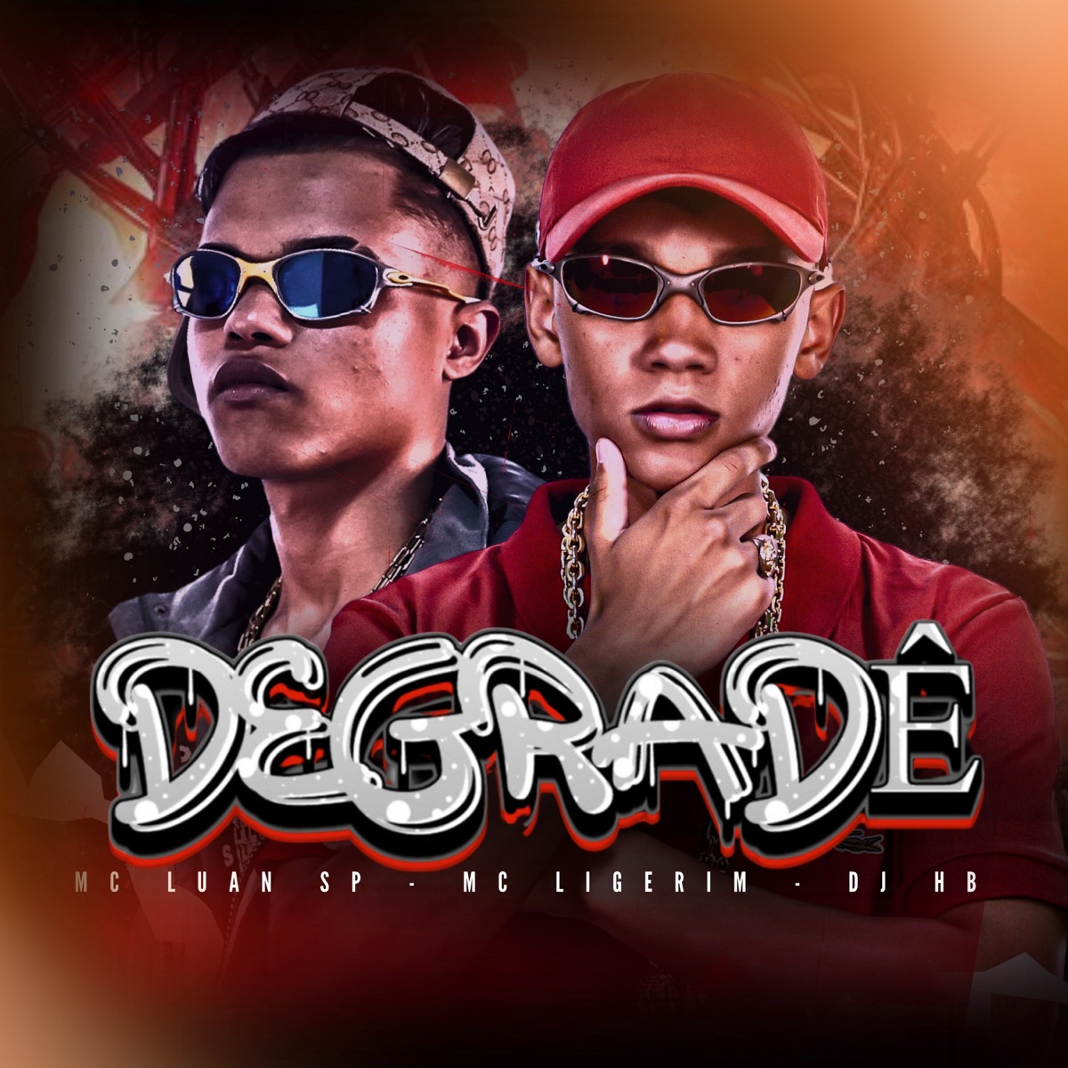 Degradê - Single by Mc Luan SP, Mc Ligerim & DJ HB album cover