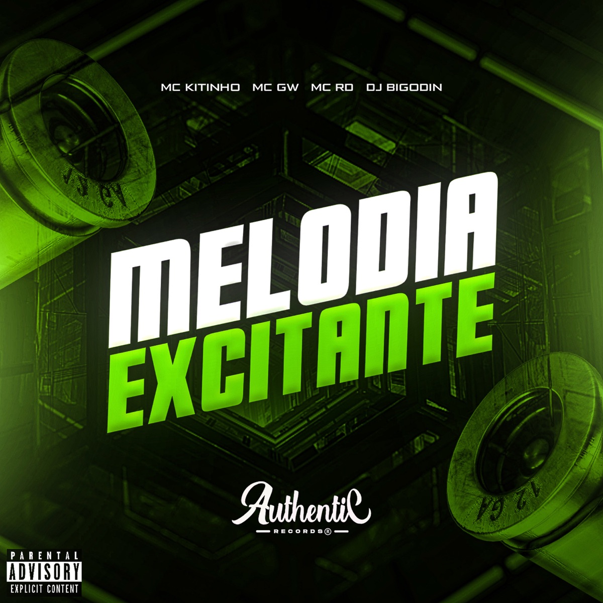 Melodia Excitante (feat. MC GW) - Single by Dj Bigodin, Mc Kitinho & Mc Rd album cover