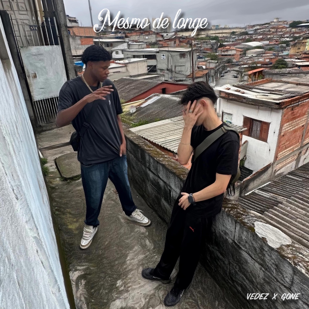 Mesmo de longe (feat. Gone, LEOZITOJETSKI & Mottabeatz) - Single by vedez album cover
