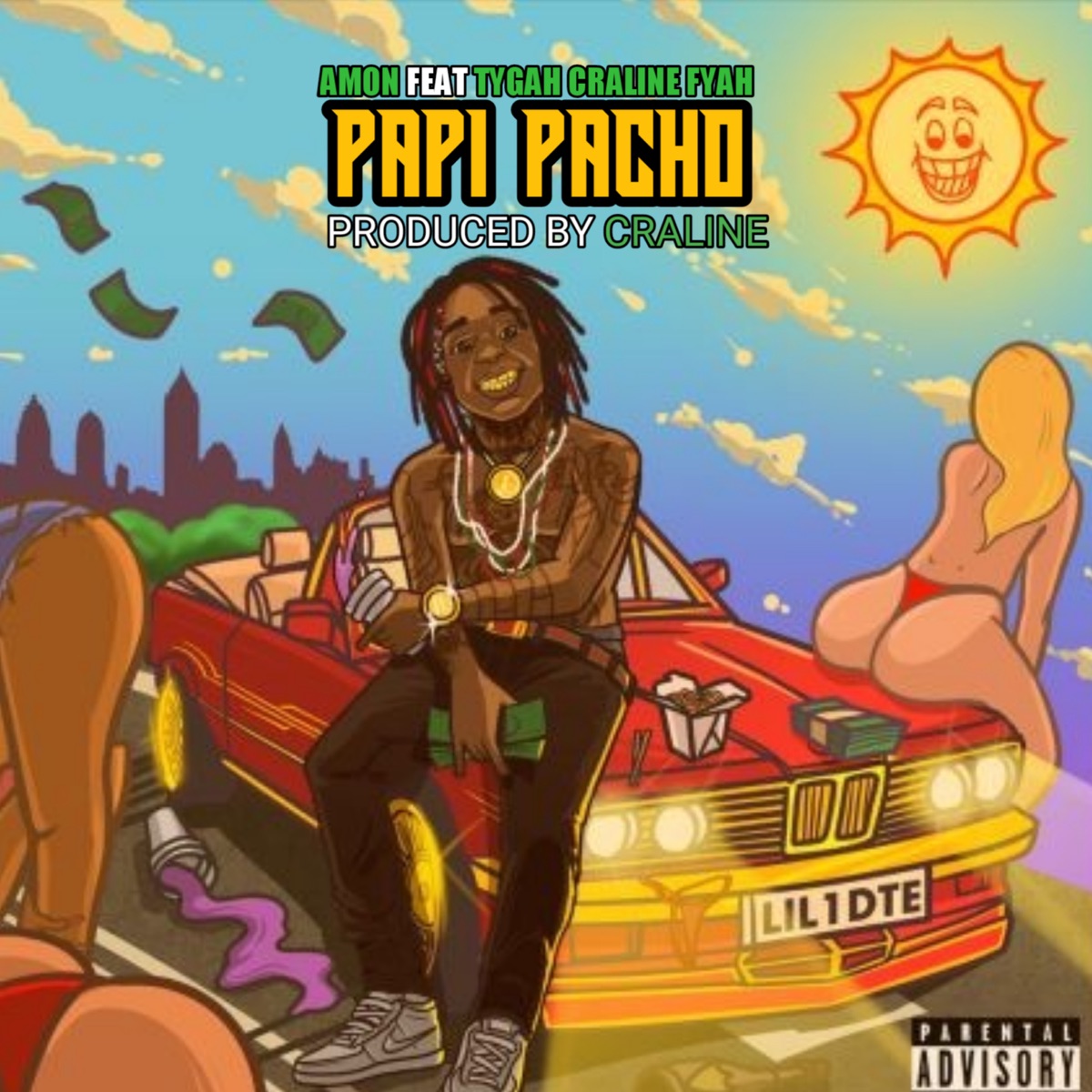 Papi Pacho (feat. Amon) - Single by Tygah Craline Fyah album cover