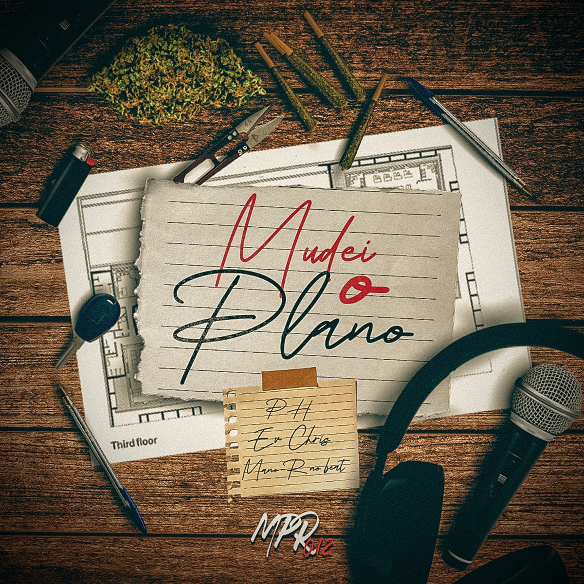 Mudei o Plano (feat. Mano-R No Beat) - Single by MPR 012, EVCHRIS & Ph album cover