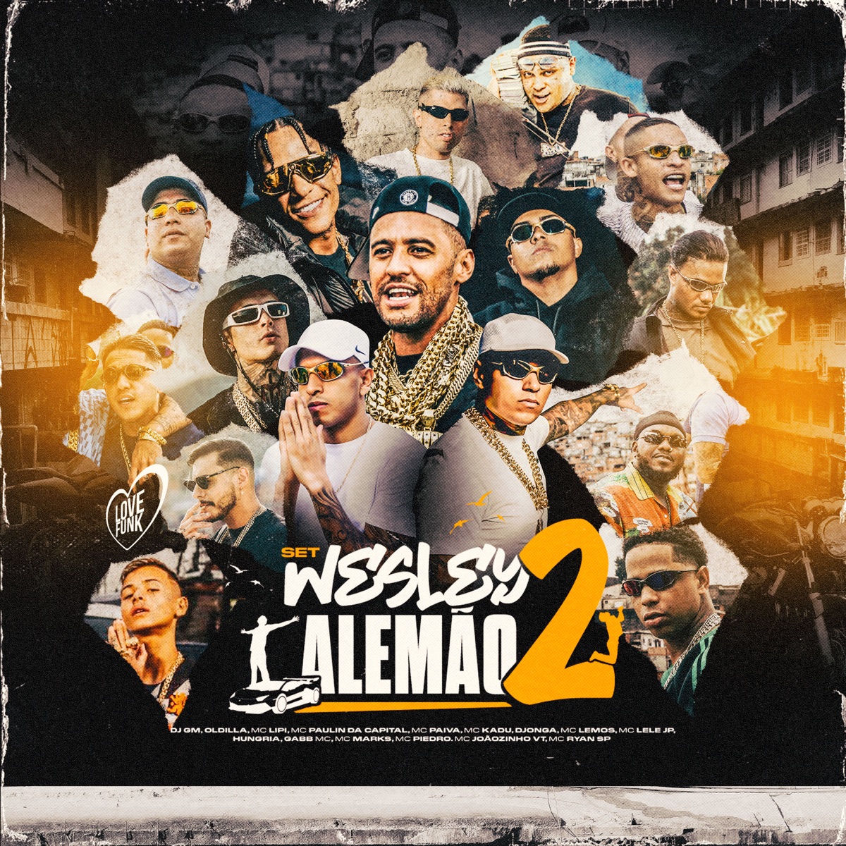 Set Wesley Alemão 2 - EP by MC Paulin da Capital album cover