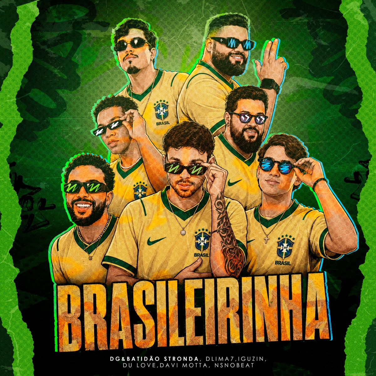 Brasileirinha (feat. Du Love, Iguzin & Davi Motta) - Single by DG e Batidão Stronda, DLIMA7 & NSNOBEAT album cover