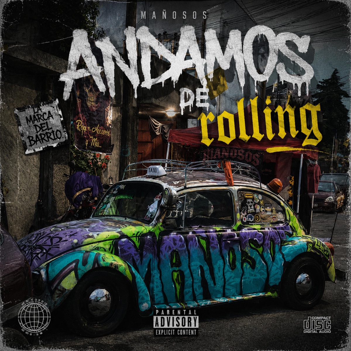Andamos De Rolling (feat. Eros & Mañoso) - Single by Mañosos album cover
