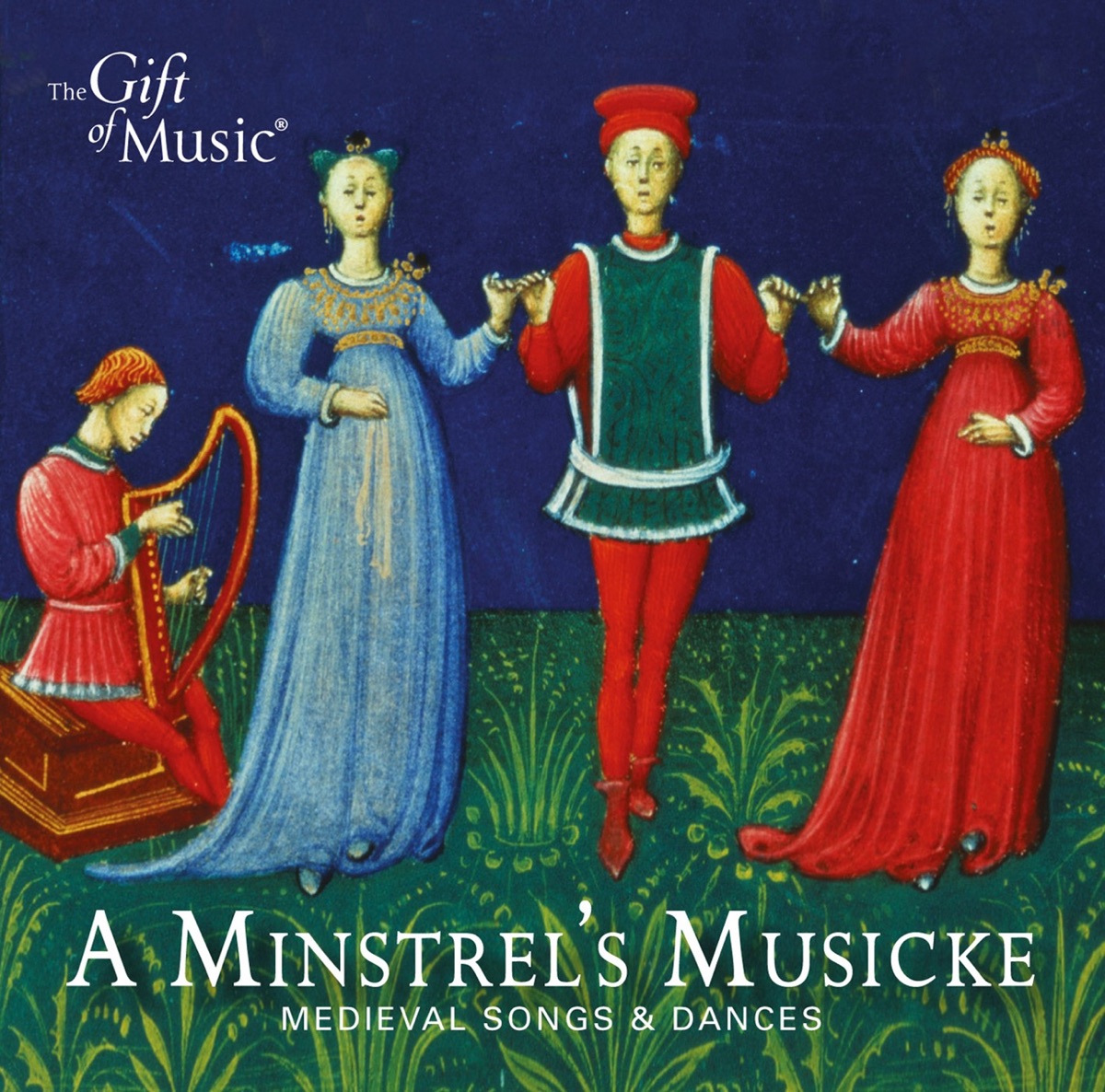 A Minstrel's Musicke by Lisette Wesseling album cover