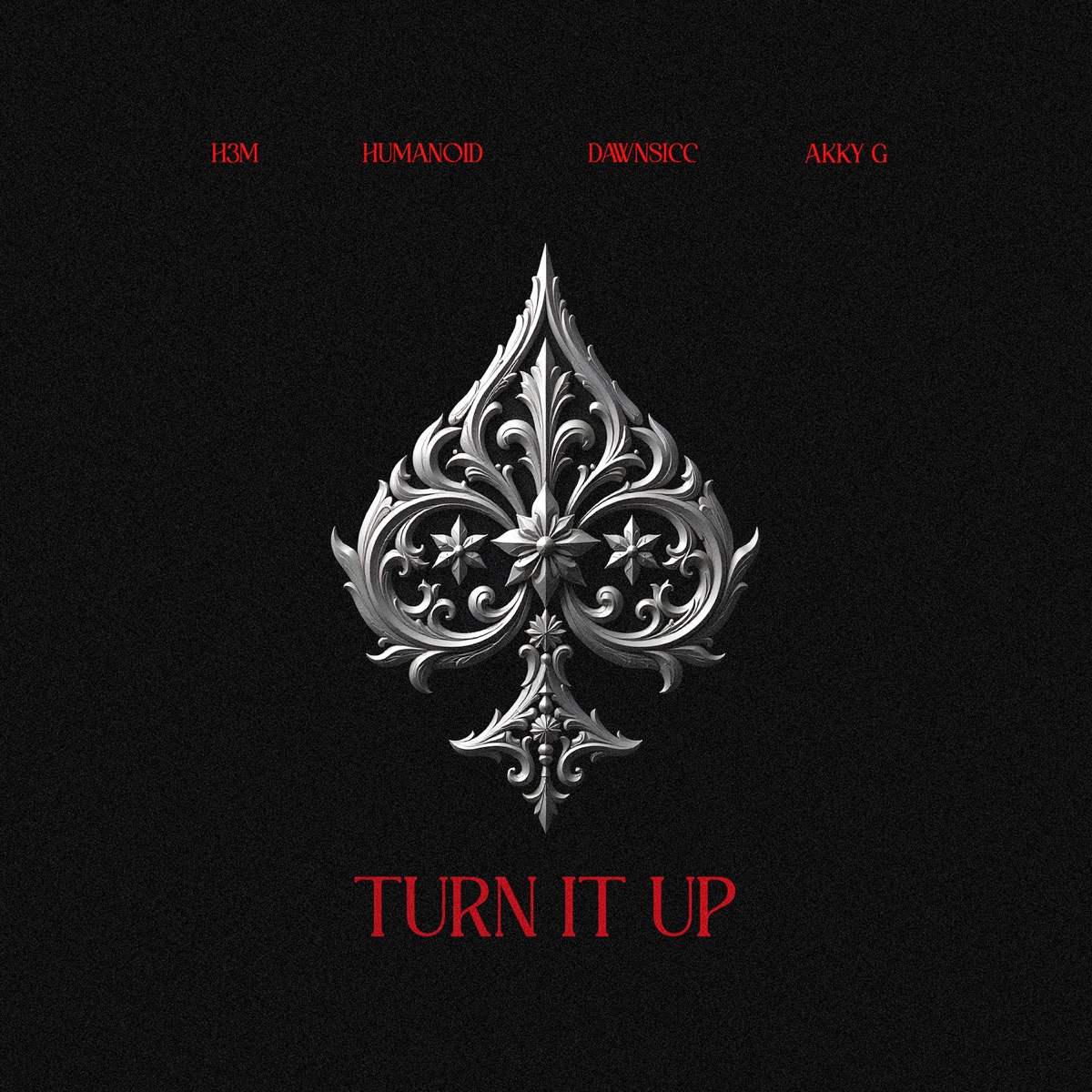 Turn It Up - Single by H3M, Humanoid, DAWNSICC & Akky G album cover