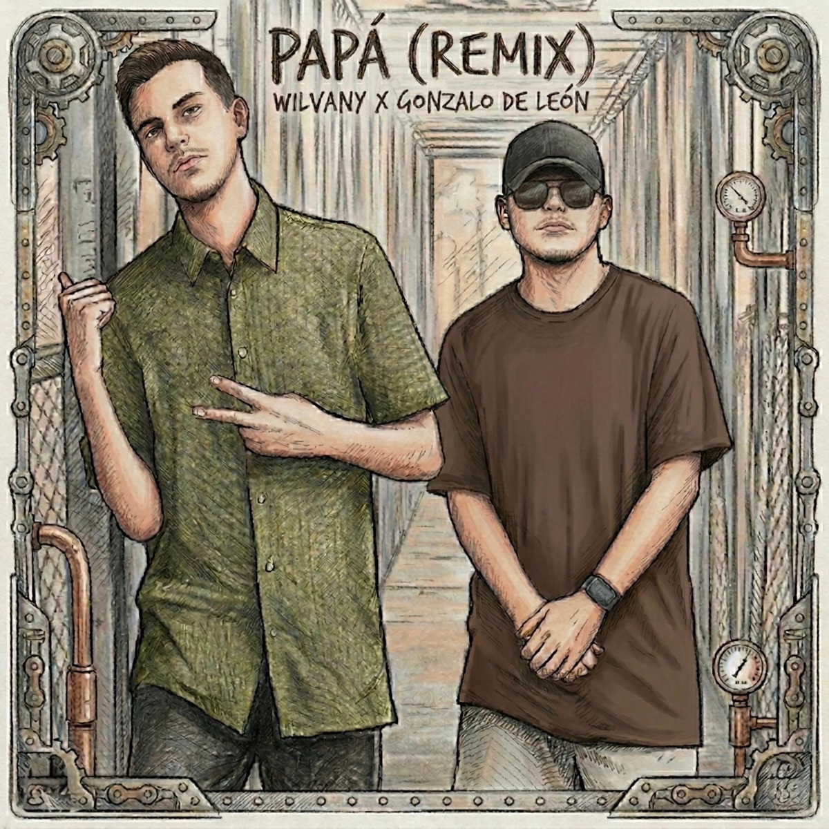 Papá (feat. Wilvany) [Remix] - Single by Gonzalo de León album cover