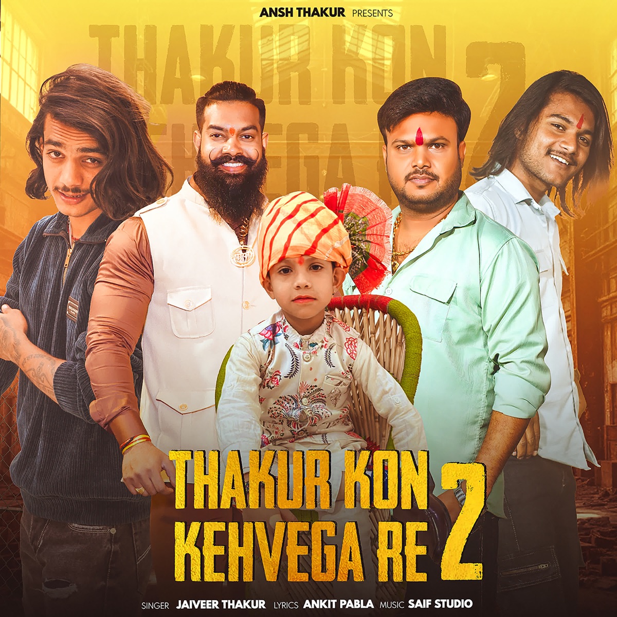 Thakur Kon Kehvega Re 2 - Single by Jaiveer Thakur album cover