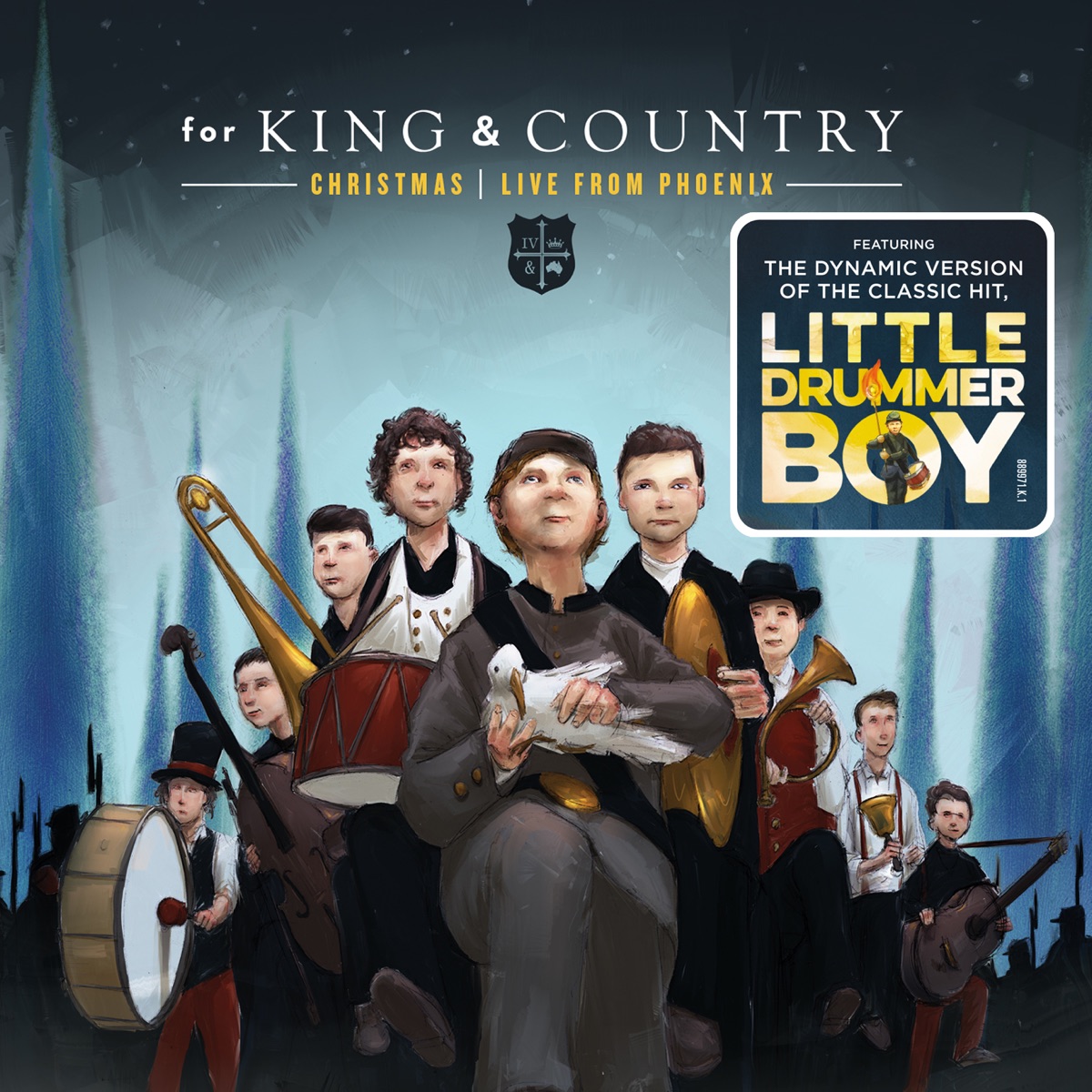 Christmas LIVE from Phoenix by for KING & COUNTRY album cover