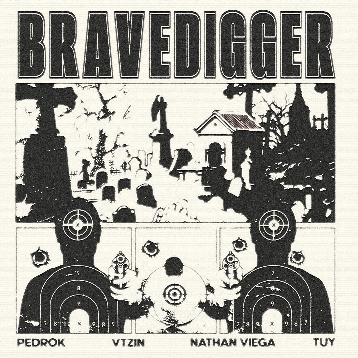 Bravedigger (feat. dj nathan viega & Tuy) - Single by Pedrok, Vtzin mc & Culture Art Music album cover