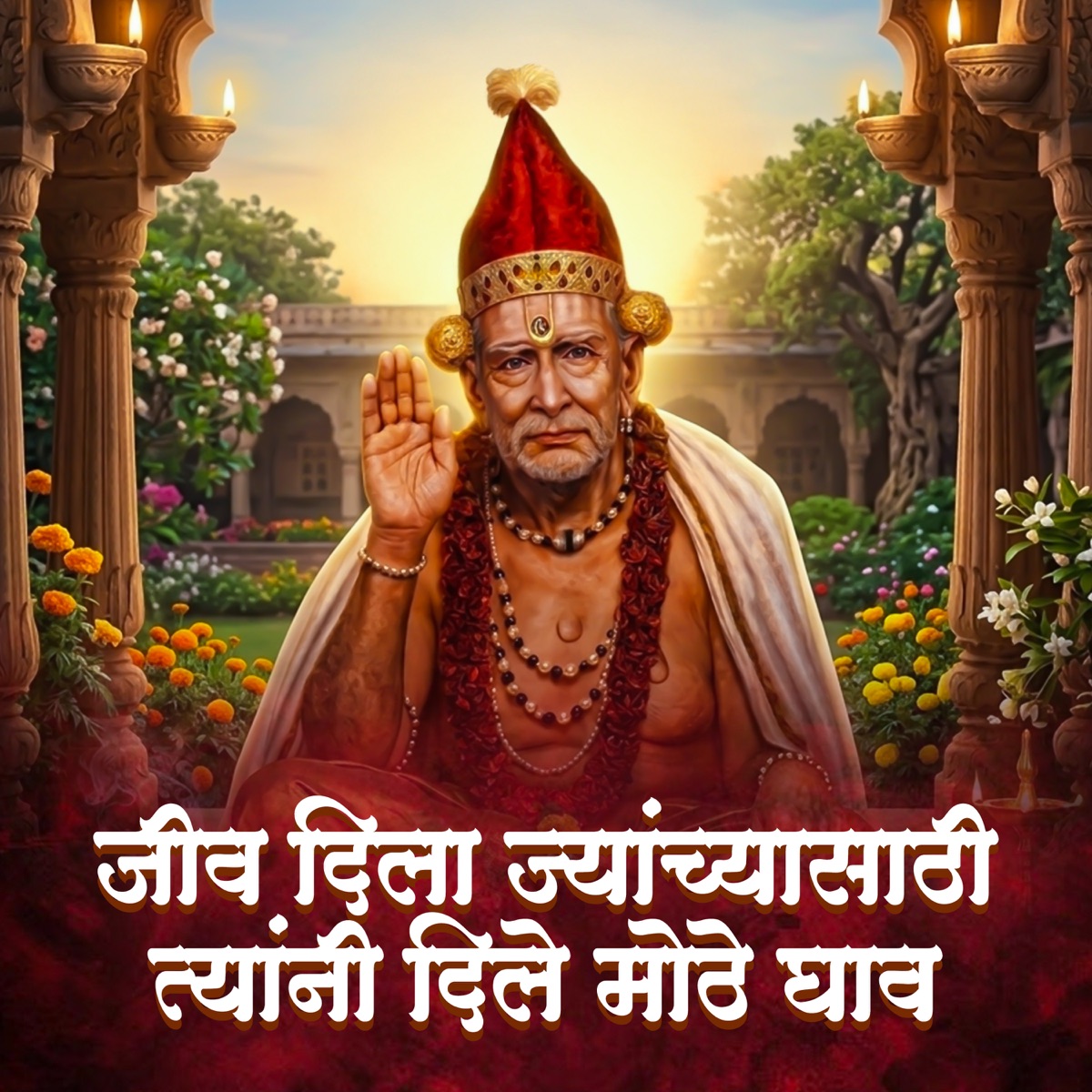 Jiv Dila Jyanchya Sathi Tyani Dile Mothe Ghaav - EP by Narhar Raherkar, Pravin Koli & Avadhoot Gandhi album cover