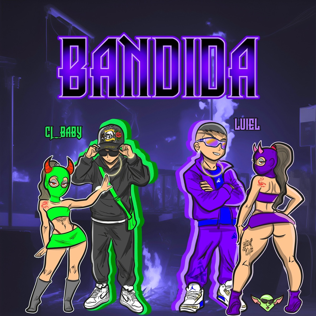 Bandida - Single by LUIEL & CJ_BABY album cover