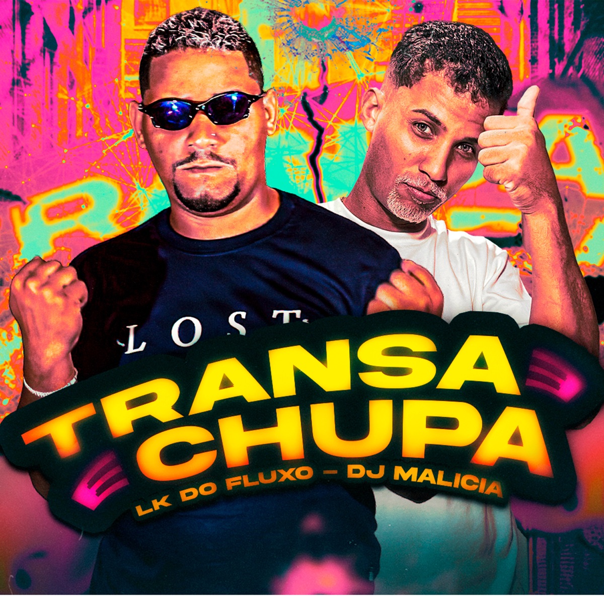 Transa e Chupa - Single by LK do Fluxo & DJ Malicia album cover