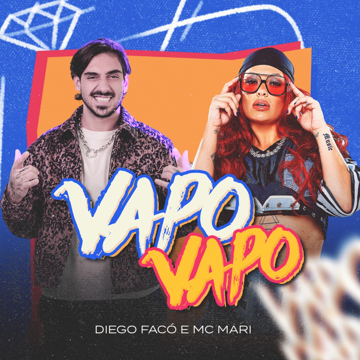 Vapo Vapo (Ao Vivo) - Single by Diego Faco & Mc Mari album cover