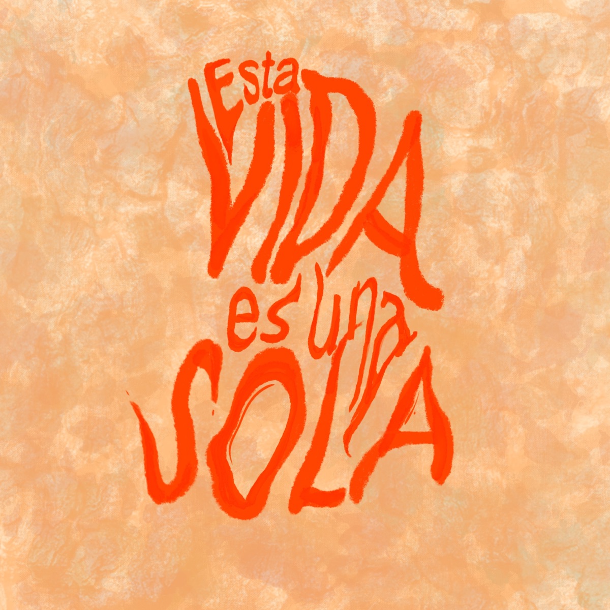 Esta VIDA es una SOLA - EP by Madiel Lara album cover
