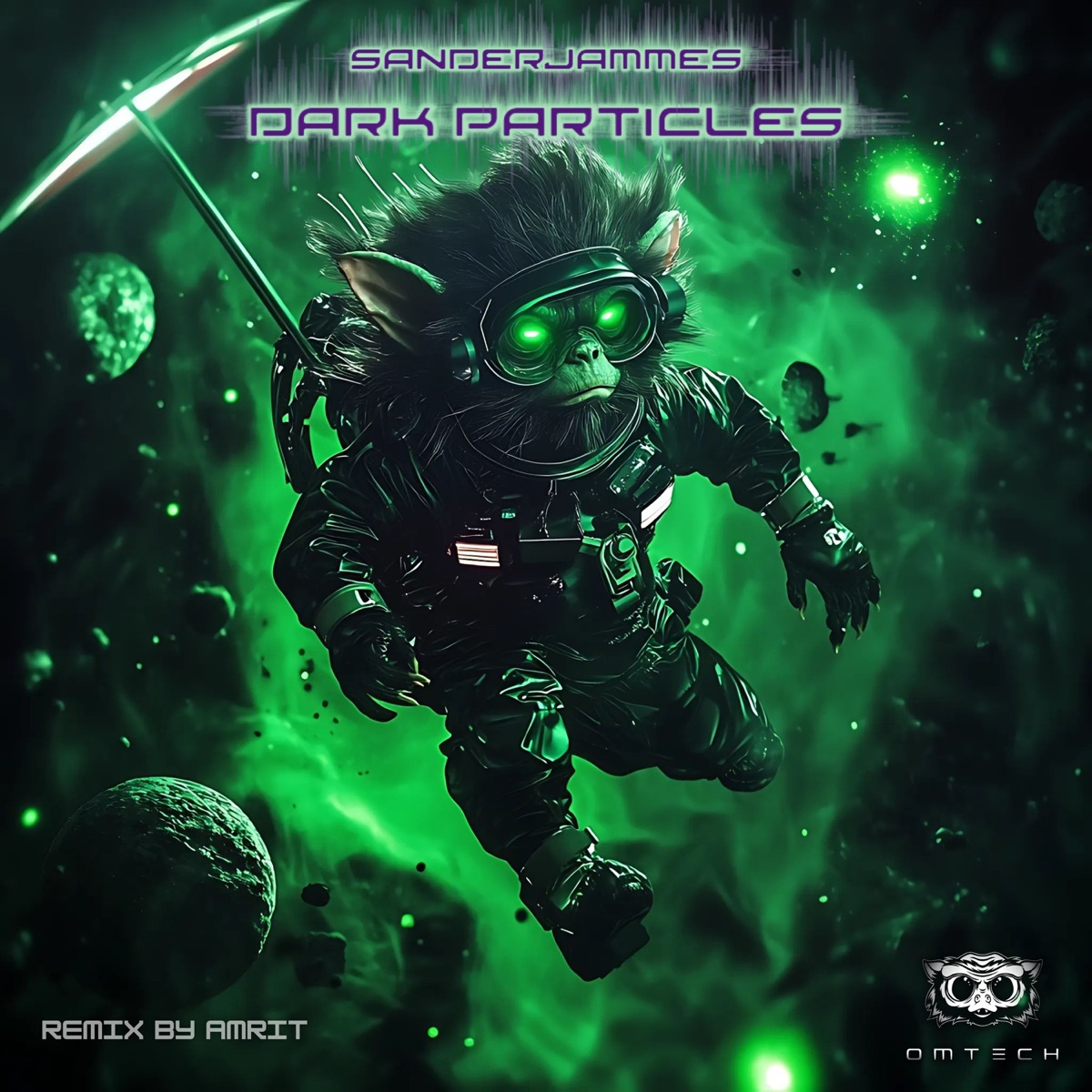 Sanderjammes Dark Particles - Single by Sanderjammes album cover