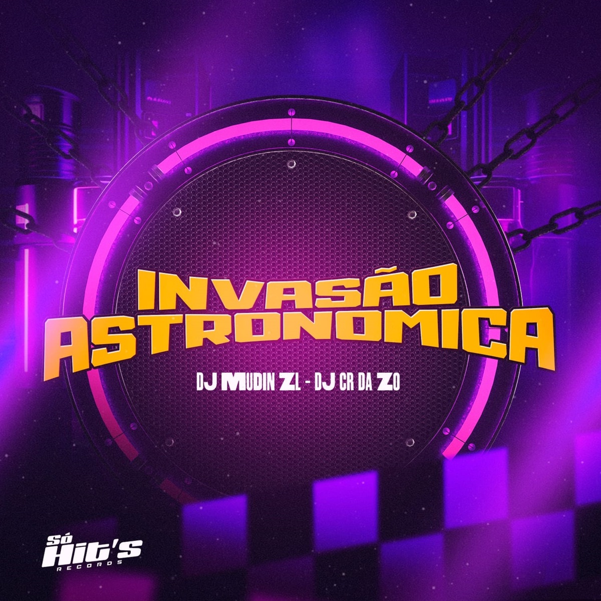 Invasão Astronomica - Single by DJ Mudin ZL & Dj CR da ZO album cover